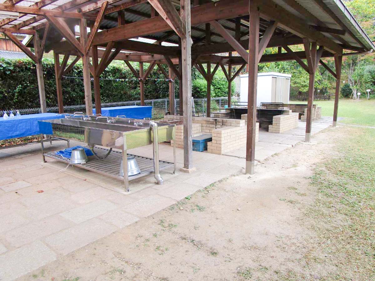 キャンピング研修　テント